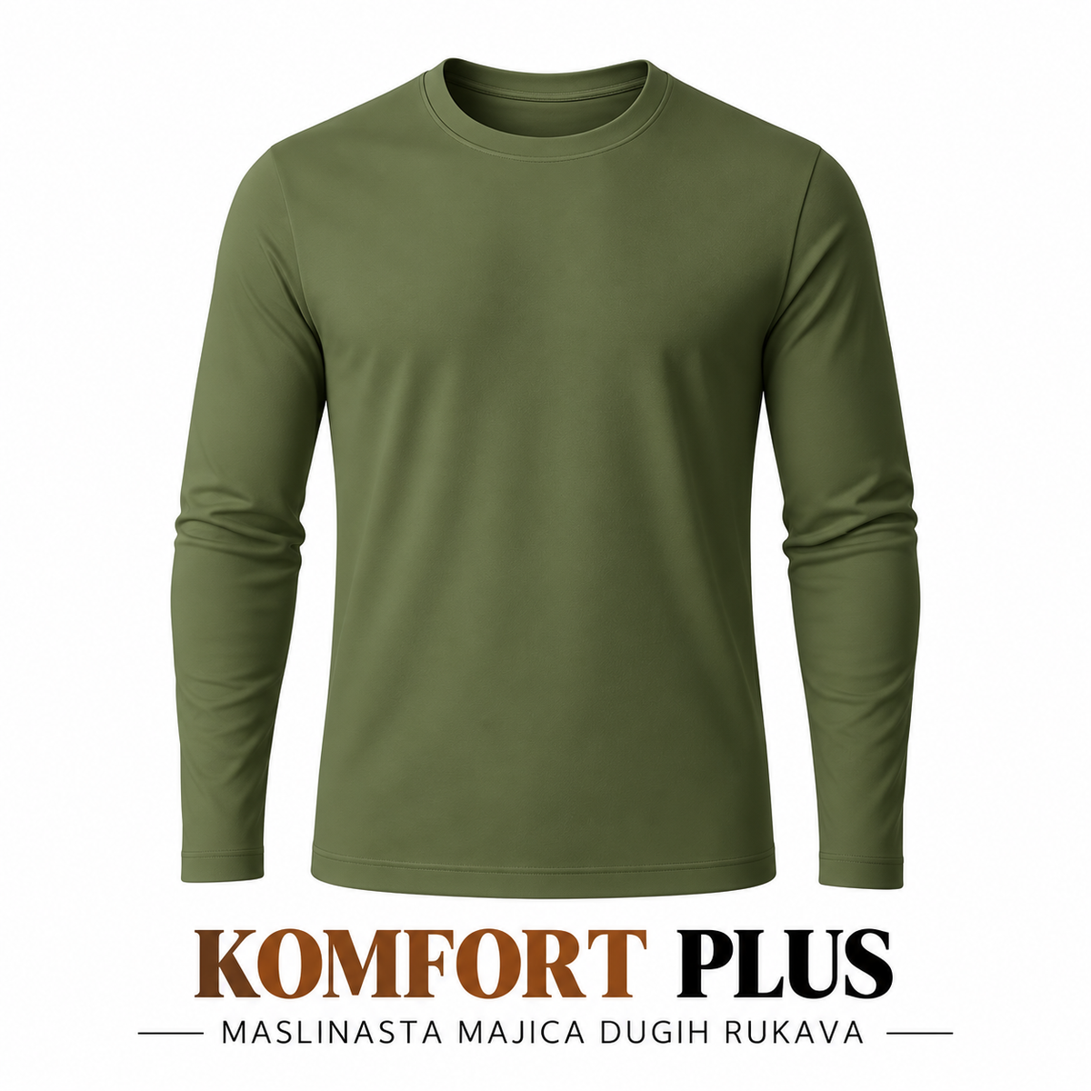 Komfort plus- maslinasta bluza